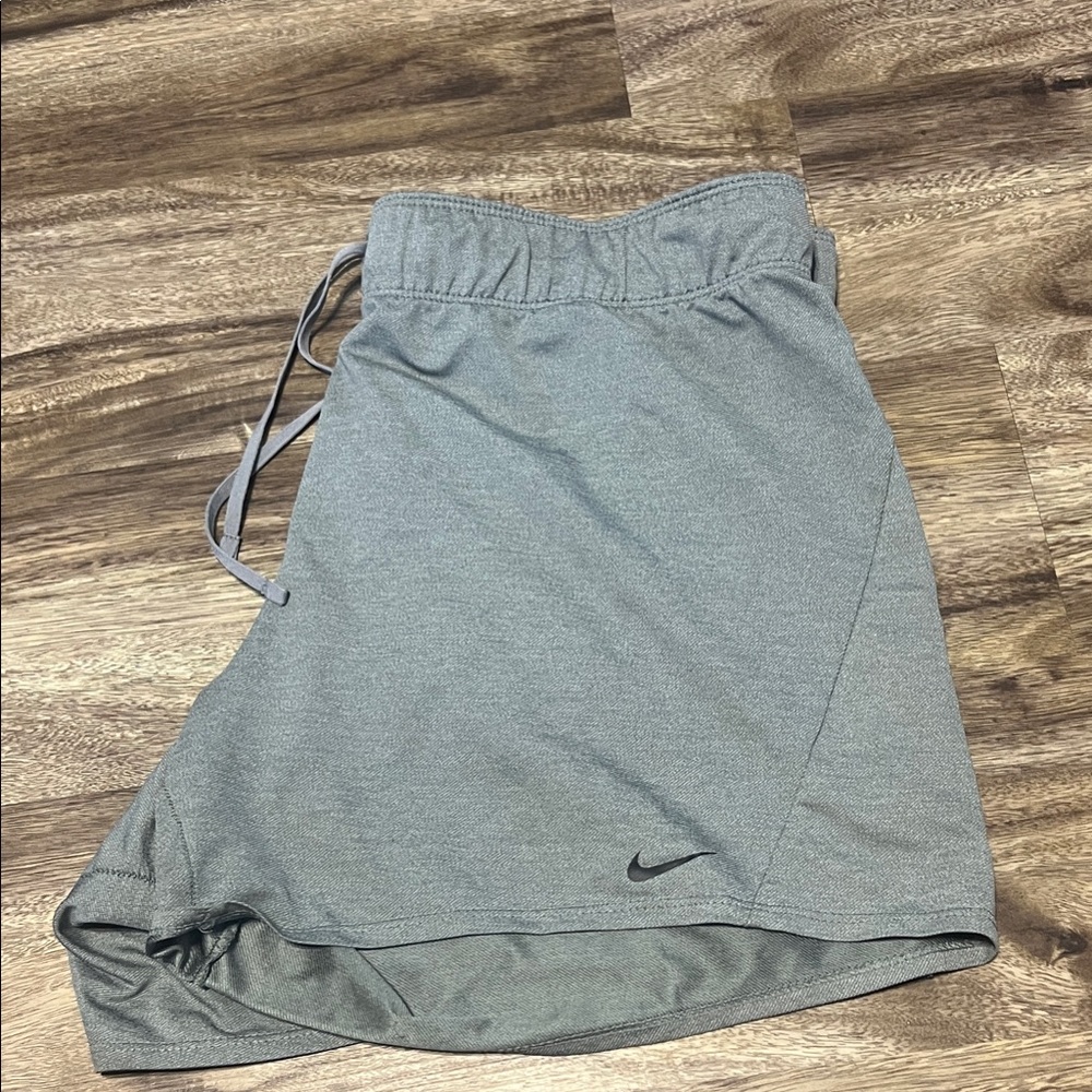 Nike Heather Gray Sports Shorts